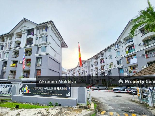 1 Covered Parking, Gated & Guarded | Subang Ville Ehsan Apartment, Bandar Sunway