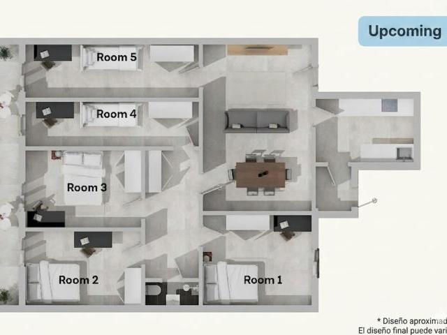 1 Dormitorio Apartamentos Madrid Madrid 103922050