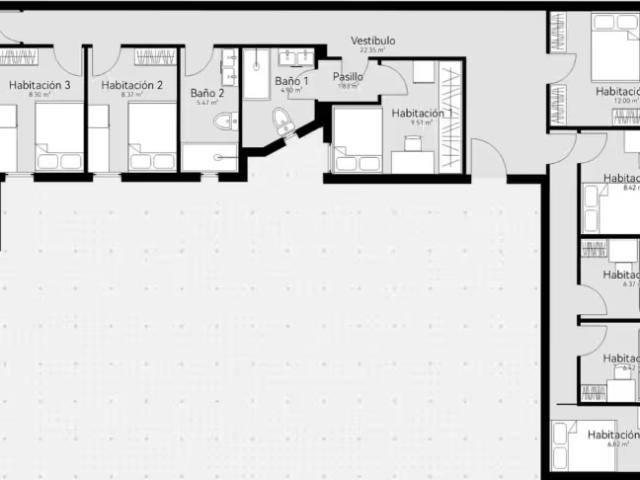 1 Dormitorio Shared Living/Roommate Madrid Madrid 100309190