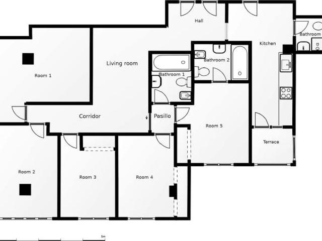 1 Dormitorio Shared Living/Roommate Madrid Madrid 101792502