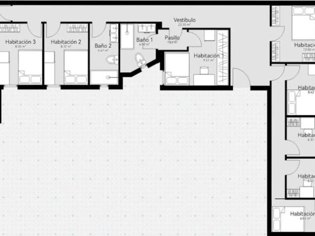 1 Dormitorio Shared Living/Roommate Madrid Madrid 101838487