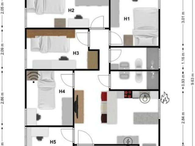 1 Dormitorio Shared Living/Roommate Madrid Madrid 101840511