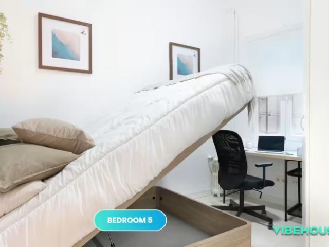 1 Dormitorio Shared Living/Roommate Madrid Madrid LS96740871