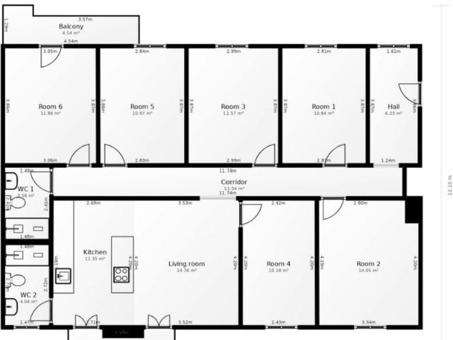 1 Dormitorio Shared Living/Roommate Madrid Madrid LS100672611