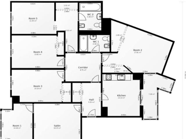 1 Dormitorio Shared Living/Roommate Madrid Madrid LS100715191