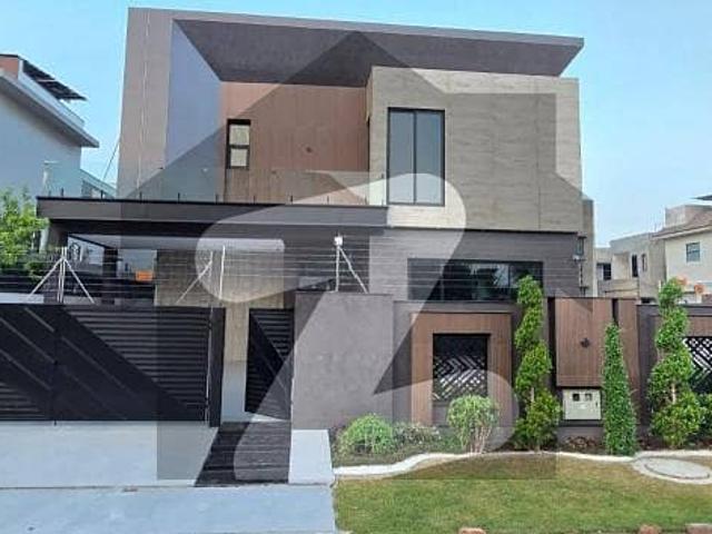 One Kanal Brand New Luxury Ultra Modern Design House Available For Rent In DHA Phase 6 Hot Location Near To Dolmen Doraemon