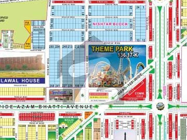 1 kanal On Ground Possession Utilities Paid Builder Location Plot For Sale In Nishtar Block Bahria Town Lahore