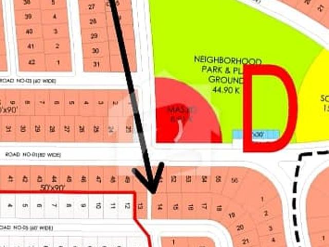 1 Kanal Army Allocation Road Category Plot Available For Sale