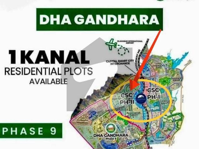 1 Kanal Balloted Plot File For Sale On Investor Rate in DHA 9 Gandhara Islamabad