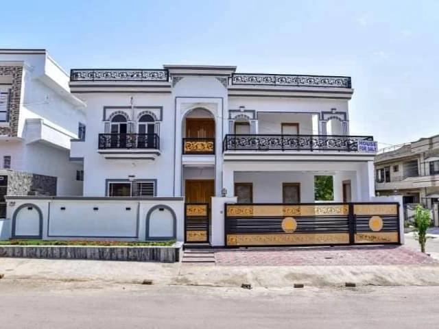 1 Kanal Beautiful Double Story Corner House For Sale Islamabad Soan Garden ID 85688