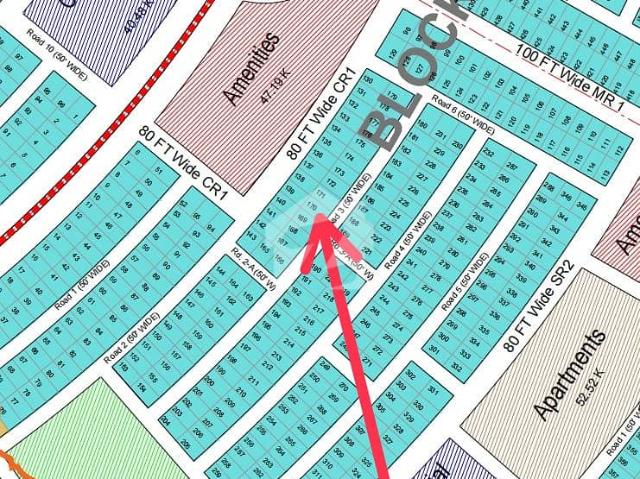 1 Kanal Block B Plot For Sale In DHA Margalla Orchards Islamabad