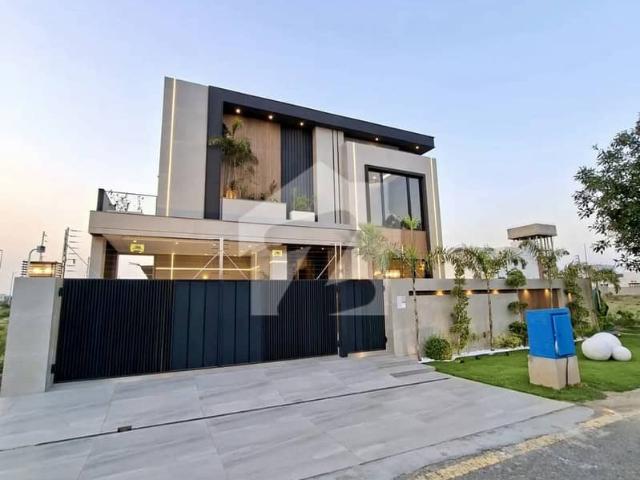 1 Kanal Brand New 100ft Road Ultra Modern Designed Luxury Bungalow For Sale At Prime Location In DHA Phase 7 Near By Carrefour And Raya Fairway Commerical Original Pictures Are Attached