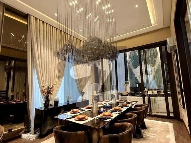 1 Kanal Brand New 150ft Road Fully Furnished Ultra Luxury Modern Designed Bungalow for Sale At Prime Location In DHA Phase 7 Near By Park And McDonald Lavish eFurniture By HOLZINN HOMES & Tile Future designz. Original Pictures Are Attached DHA Phase 7