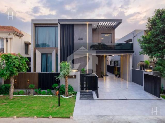1 Kanal Brand New Full Furnished Corner Ultra Luxury House For Sale With 10 KV Solar Installed Nearby Carfour, Macdonald, And Defence Raya In U Block Phase 7 DHA Lahore