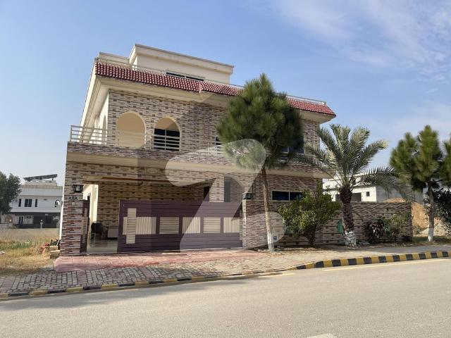 1 Kanal Brand New House Available For Sale On Double Road Facing, Topcity 1 Islamabad Top City 1