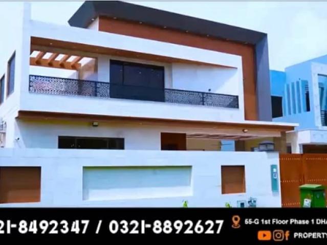 1 kanal brand new house for sale in phase 6 Block N near main 150 feet Lahore DHA Defence ID 81288