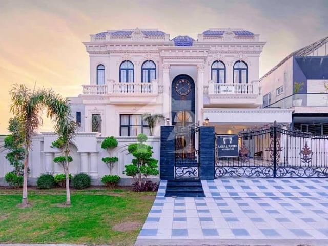 1 kanal brand new house full basemenet fully furnished faisal rasool design near to raya fairways commericalvery cheap price