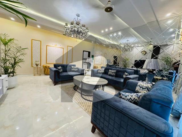 1 Kanal brand new lewesh house fully furnished double story brand new available in phase 8 Eden city Lahore Eden City
