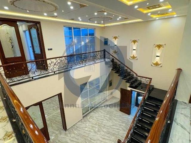 1 Kanal Brand New Luxurious Double Story Spanish Park Facing House Available For Sell In Wapda Town Phase 2