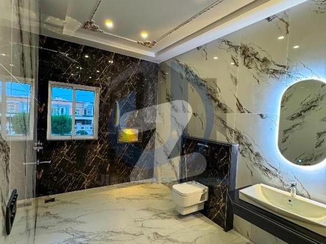 1 Kanal Brand New Luxurious Double Storey Spanish Park Facing House Available For Rent in Wapda Town Phase 2