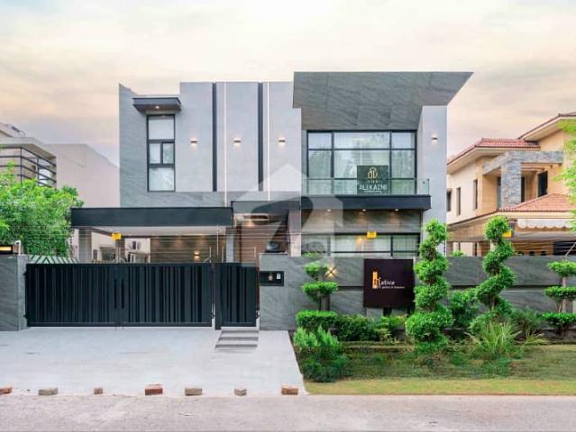 1 Kanal Brand New Luxury Ultra Modern Design Most Beautiful Fully Furnished Bungalow For Sale At Prime Location Of DHA Phase 7 Lahore