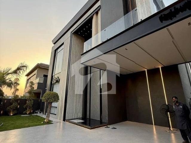 1 Kanal Brand New Luxury Ultra Modern Designed Fully Furnished Bungalow for Sale At Prime Location In DHA Phase 7 Near By Park And McDonald And Raya Fairway Commercial Original Pictures Are Attached