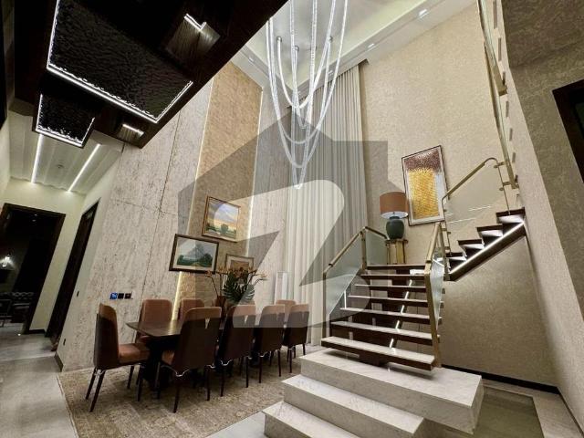 1 Kanal Brand New Luxury Ultra Modern Designed Fully Furnished Bungalow For Sale At Prime Location In DHA Phase 6 Near By Dolmen Mall And Raya Fairway Commerical Original Pictures Are Attached DHA Phase 6