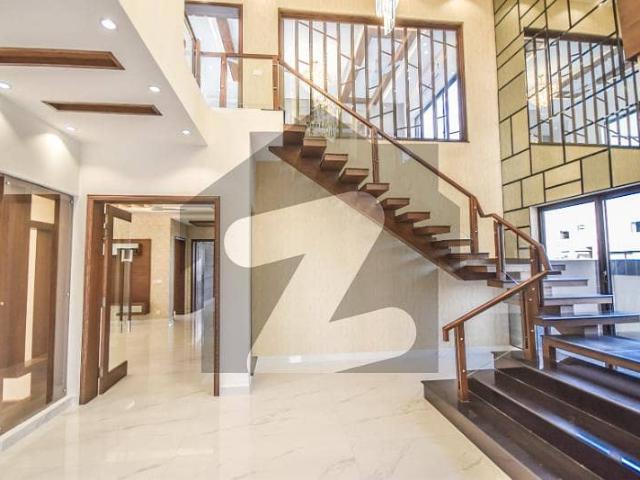 1 Kanal Brand New Modern Design Luxury Bungalow Available For Rent Near H Park