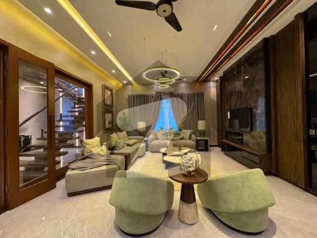 1 kanal full furnished brand new ultra modern designer with beassment dha phase 6 block m