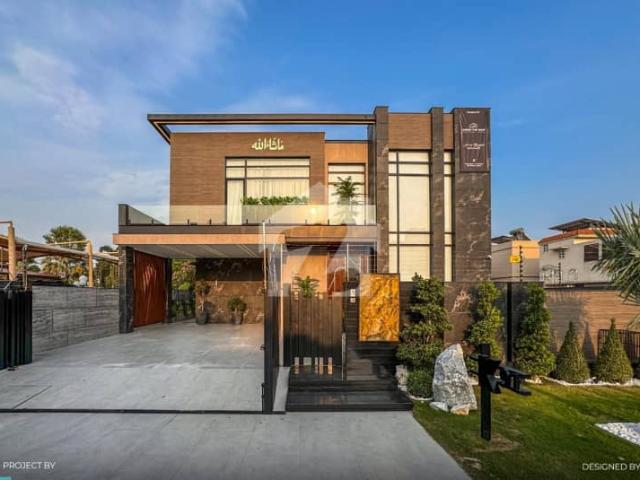 1 Kanal Brand New Modern Luxurious Villa With Basement Furnished Swimming Pool Cinema Hall For Sale At Top Place In DHA Phase 6 Call Me I Will Negotiate Price More