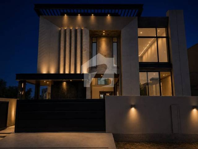 1 kanal brand new modern with modern elevatin house available for sale in lake city lahore