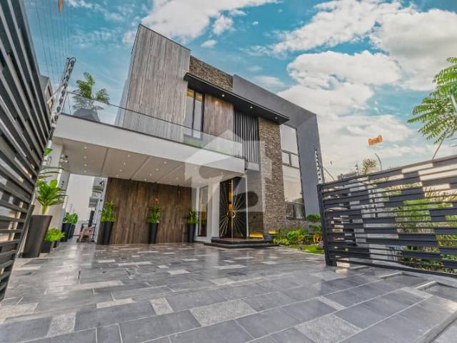 1 kanal brand new morden design house for sale in dha phase 7 near carrefour