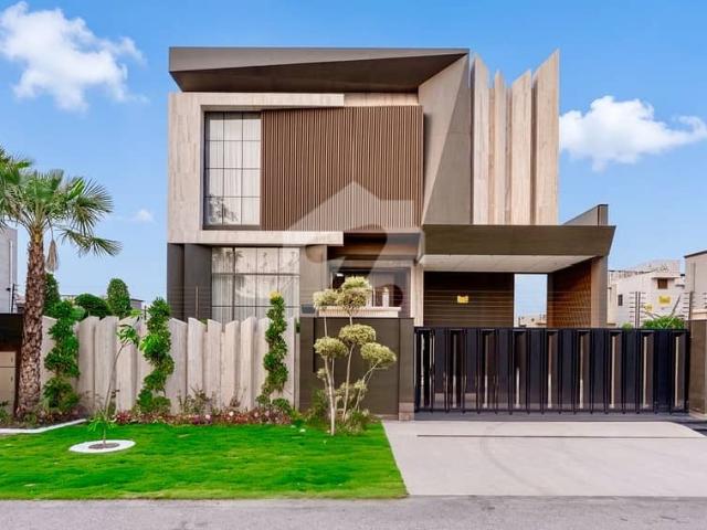 1 Kanal Brand New Near To DHA Raya With Basement FULL FURNISHED Modern Luxury Design House For Sale