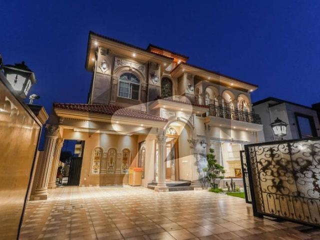 1 Kanal Brand New Spanish Disign House For Sale With Full Basement DHA Phase6 Near Dollman Mall Propar Triple Unit House Reasonable Price