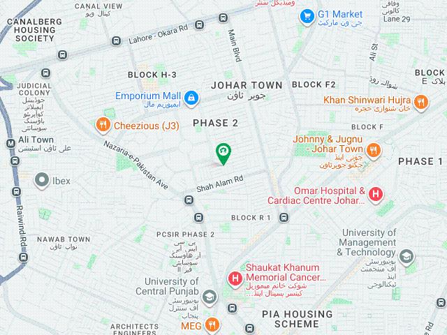 1 Kanal Commercial Plot In Johar Town Of Lahore Is Available For Rent