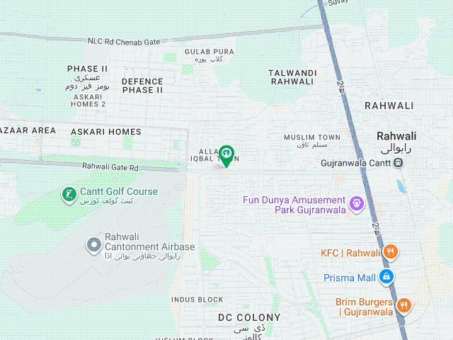 1 Kanal Commercial Plot On Sharah E Quaid E Aazam Rahwali