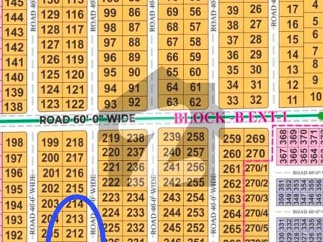 1 kanal corner plot available for sale in city housing society