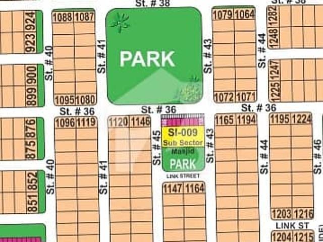 1 Kanal Corner Plot With 23 Marla Extra Land Is Available For Sale