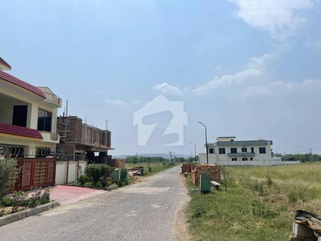 1 Kanal Corner Residential Plot For Sale In Block D, Wapda Town Islamabad