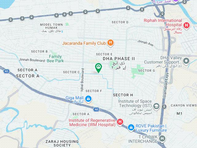 1 Kanal Double Storey Full House Available For Rent, DHA Phase 2 Islamabad