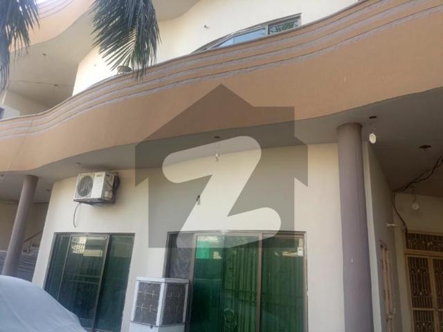 1 Kanal Double Storey House 4 Family Portions 8 Beds Marghzar Colony Marghzar Officers Colony