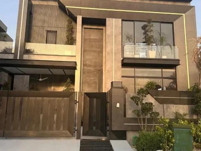 1 kanal elegant and brand new designer super hot located bungalow is available in the best block of dha lahore dha defence id 99210