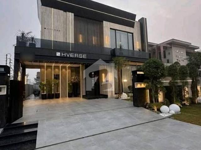 1 kanal elegant and fully furnished super hot located bungalow with basement is available in the best block of dha lahore