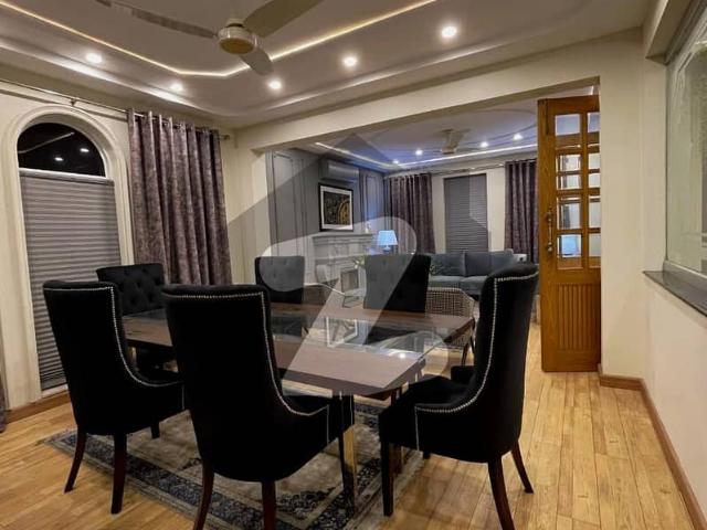 1 kanal elegant and fully furnished super hot located bungalow is available in the best block of dha lahore | 10 kva solar
