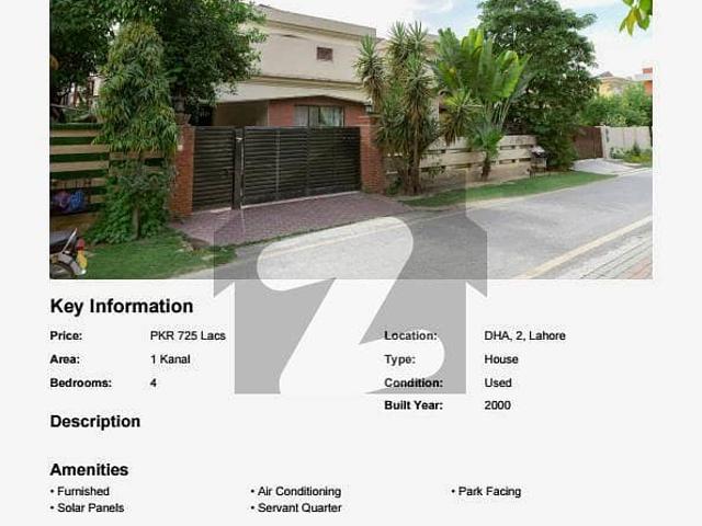 1 kanal elegant super hot located bungalow is available in the best block of dha lahore
