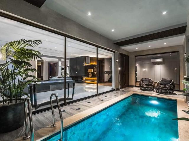 1 Kanal Fully Basement Furnished Modern Luxurious Bungalow With Pool For Sale In Phase 6