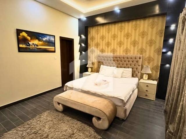 1 kanal fully furnished with basement pool house for rent in dha phase 5