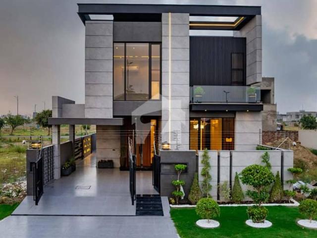 1 kanal fully furnished house with pool and basement