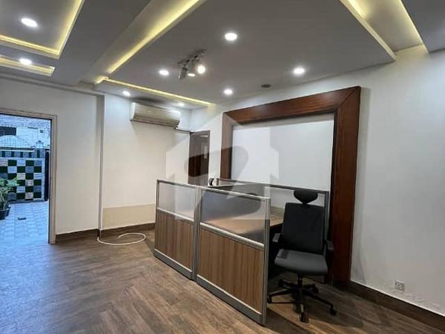 1 Kanal Furnished Commercial Office For Rent In Garden Town | 10 KVA Solar