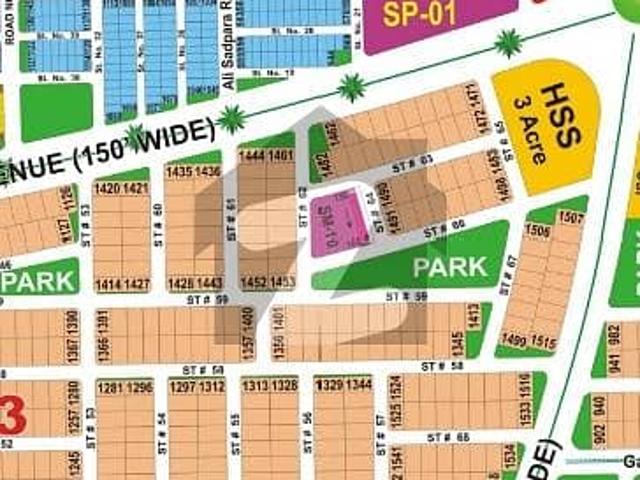 1 Kanal HoT Location 150ft Facing Plot For Sale